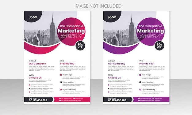 Corporate Business Flyer Design Template