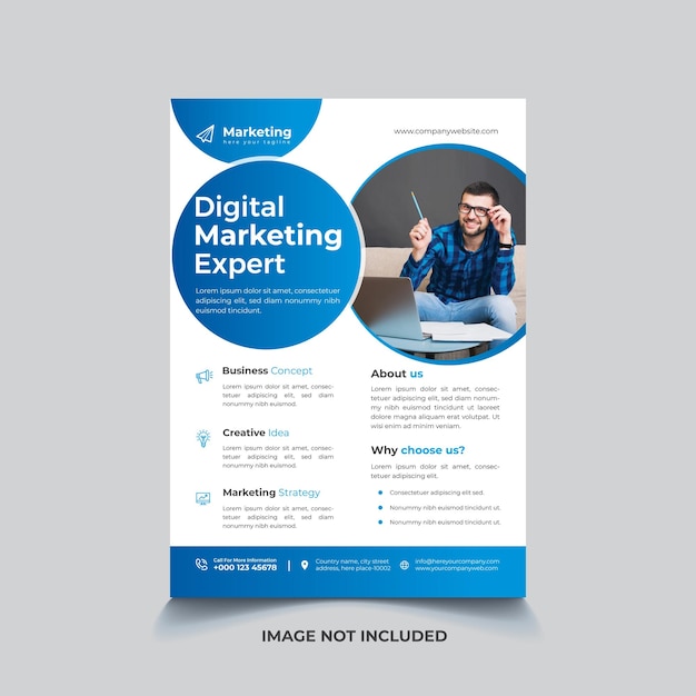 Corporate Business Flyer Design Template