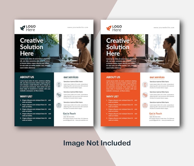 Corporate Business Flyer Design Template