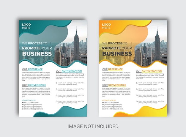 Corporate Business Flyer Template Design