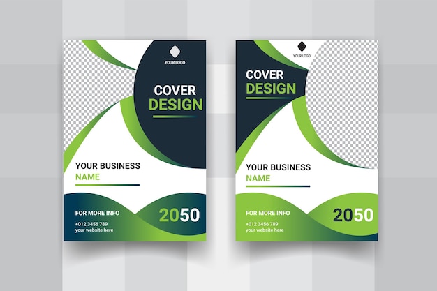 Corporate business flyer template design