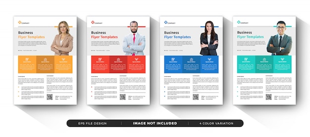 Corporate Business Flyer Template set