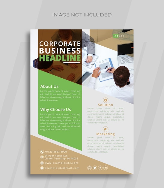 Corporate Business Flyer Template