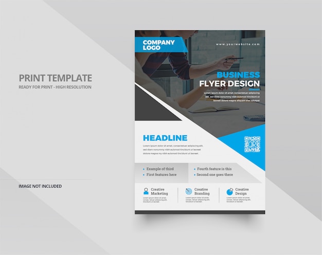 corporate business flyer template