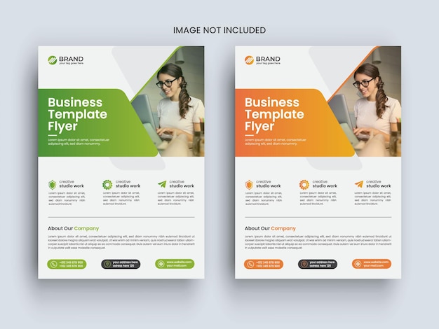 Corporate business multipurpose flyer template