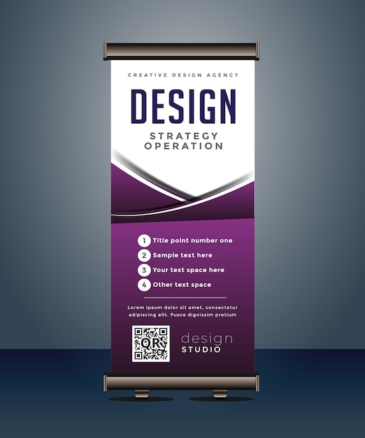 corporate business roll up banner standee pull up banner x banner template