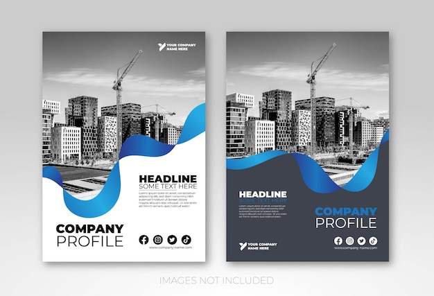 Corporate  Cover Design Template In A4