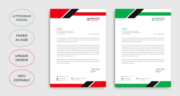 Corporate Email Signature Template Design