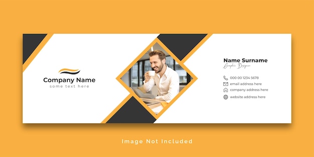 Corporate Email Signature Template