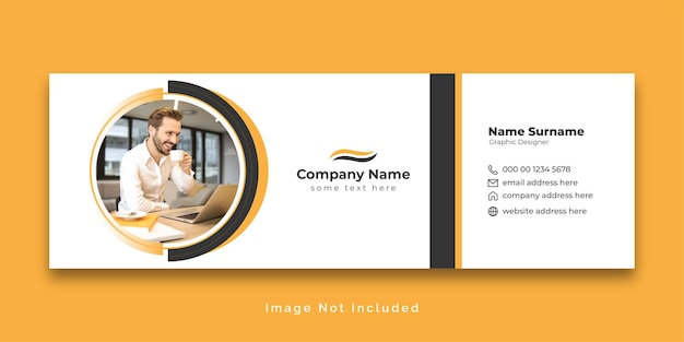 Corporate Email Signature Template