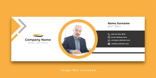 Corporate Email Signature Template