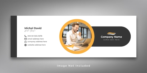 Corporate Email Signature Template