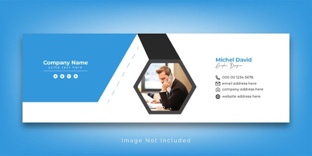 Corporate Email Signature Template