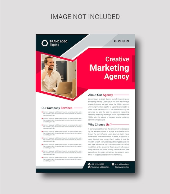 Corporate Flyer Design template, Business Flyer Design