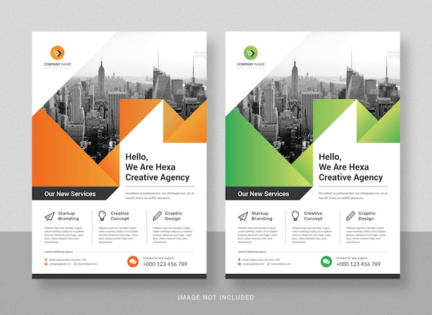 Corporate Flyer Poster Design A4 Template