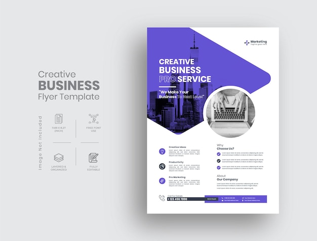 Corporate Flyer Template Design