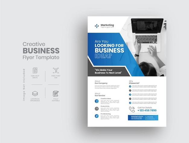 Corporate Flyer Template Design