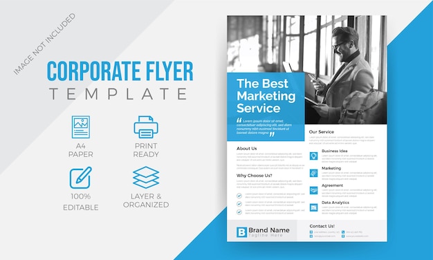 Corporate Flyer Template Design