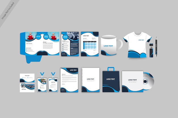 Corporate identity template for your business