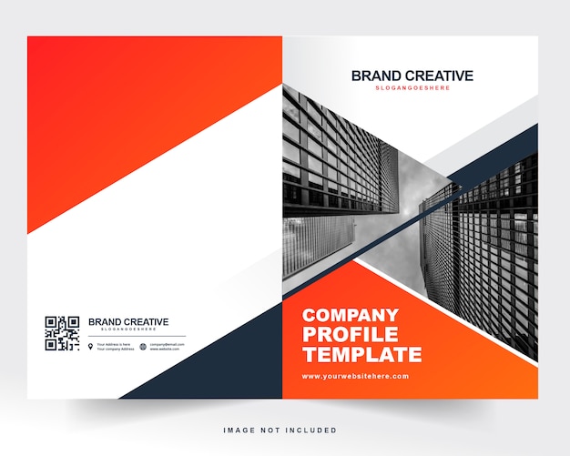 Corporate profile cover and back cover