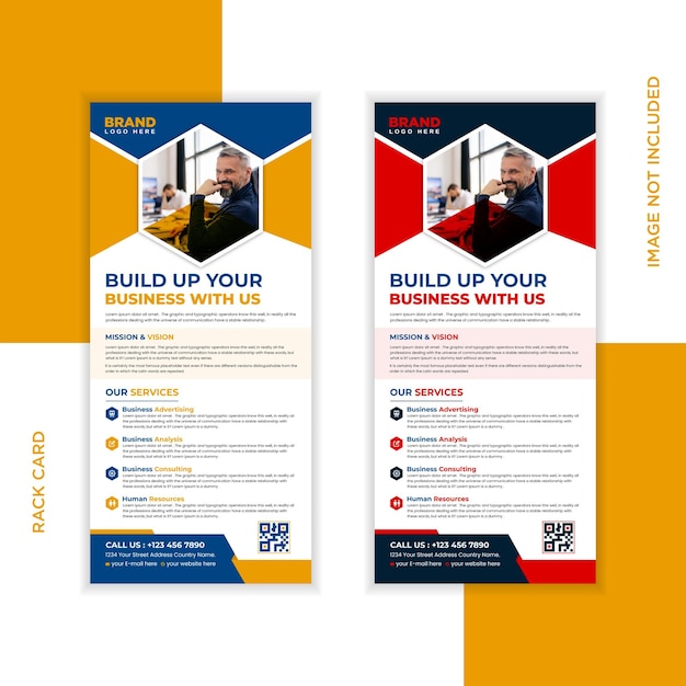 Corporate Rack Card Template