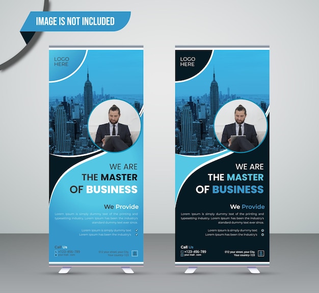 Corporate Roll Up Banner Design Template