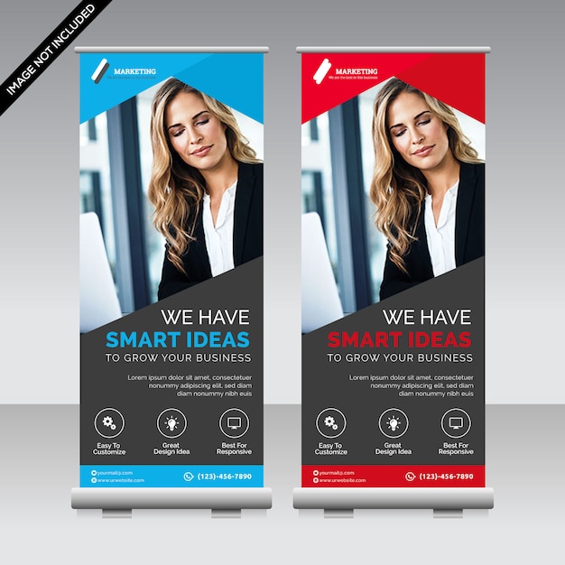 Corporate-roll-up-banner Premium