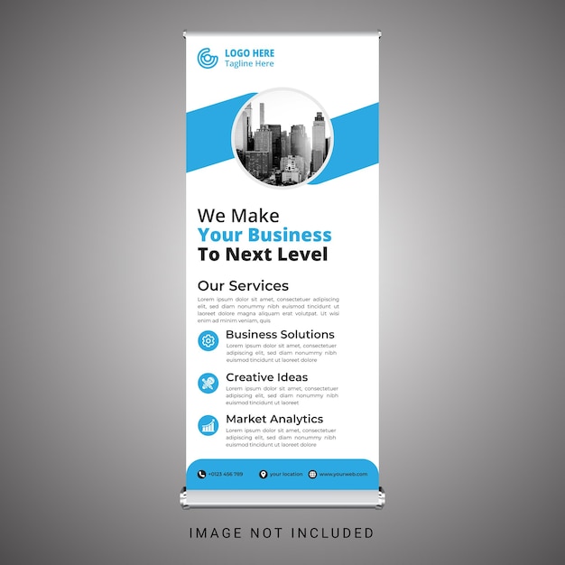 Corporate Roll Up Banner Template