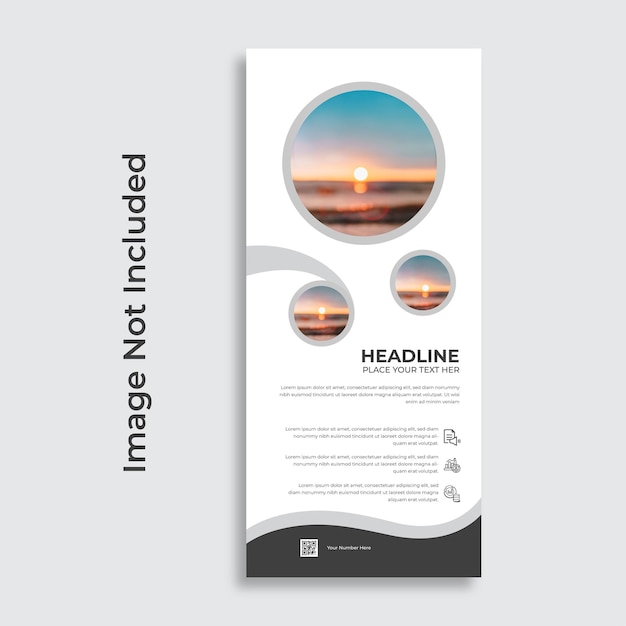 Corporate Roll Up Banner Template