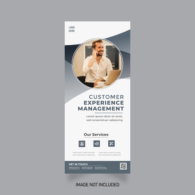 Corporate Roll Up Banner Template