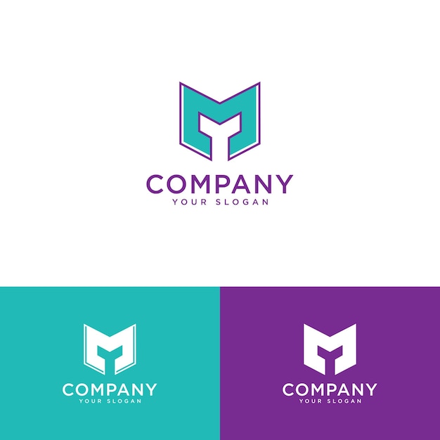 Corporate y latter logo design business template