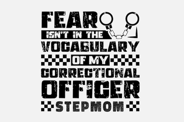 correctional officer svg design