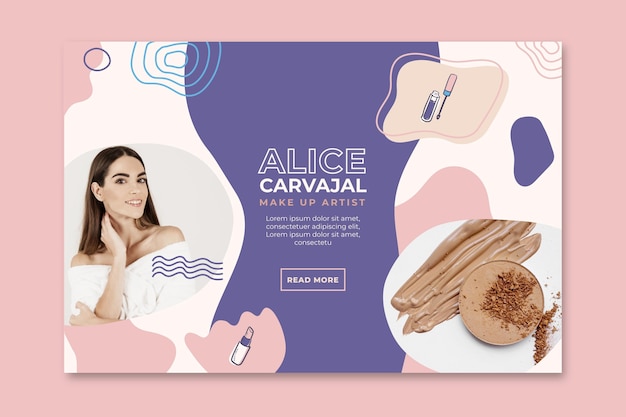 Cosmetic banner promotion