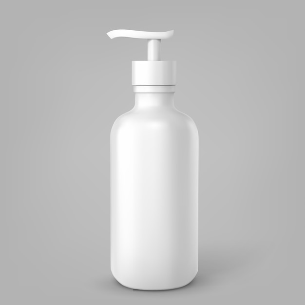 Cosmetic Bottle Can Sprayer Container. Dispenser for cream, soups, foams and other cosmetics.