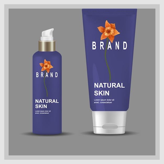 cosmetic bottle packaging