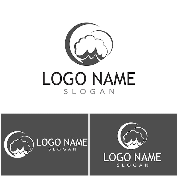 Cotton Logo Template vector symbol nature