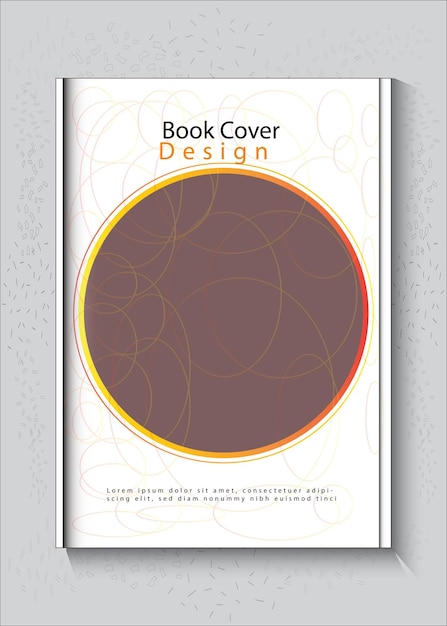 Vector cover book new professional design