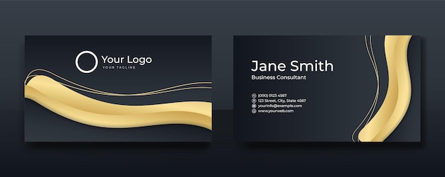 Cover brochure template header and footers polygonal pattern luxury style on dark blue and white background with golden lines. You can use for letterhead, poster, banner web, print and more