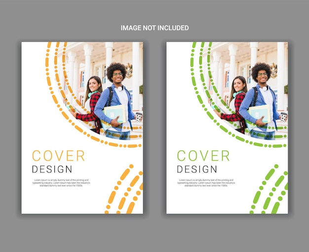 Cover design template