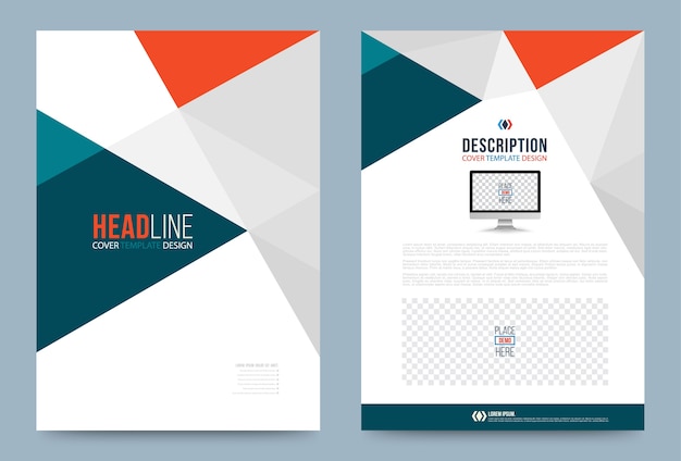 Cover design template  