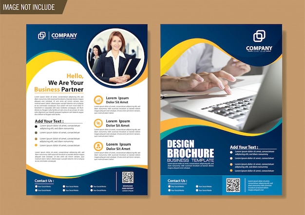 Cover Flyer and brochure business template for design annual report