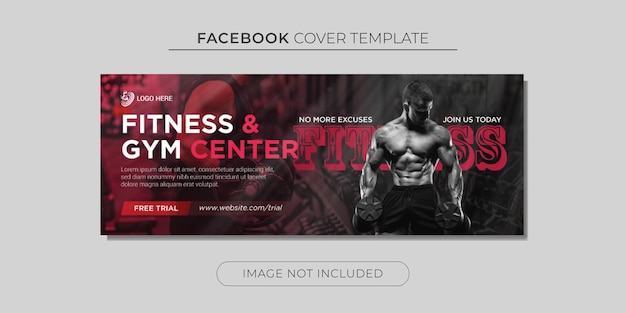 cover page for gym business template