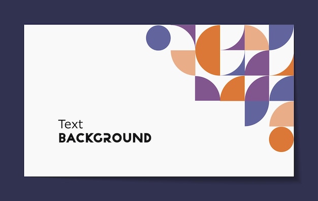 Cover template with geometric background. Background for the banner. Vector