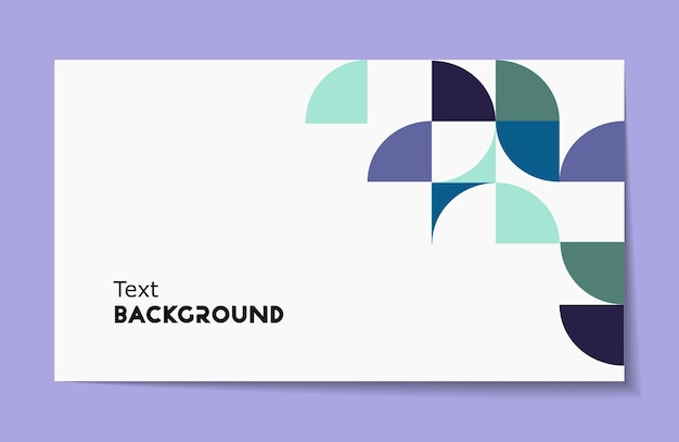 Cover template with geometric background. Background for the banner. Vector