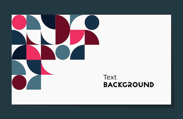 Cover template with geometric background. Background for the banner. Vector