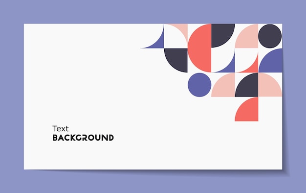 Cover template with geometric background. Background for the banner. Vector