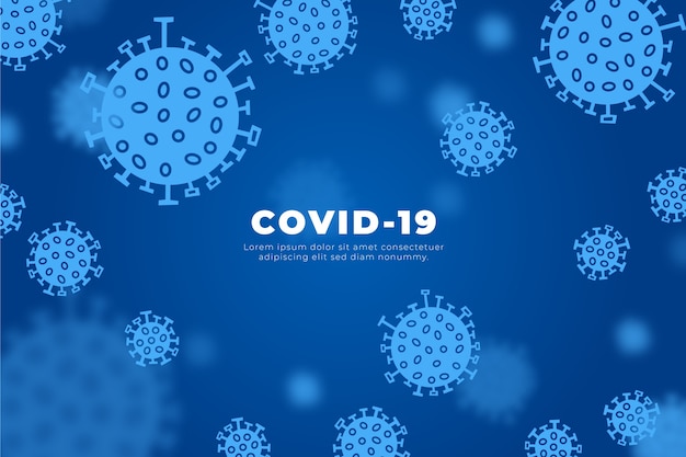 Covid-19 concept virus design