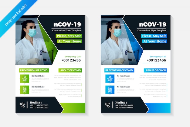 covid-19 Medical Flyer Design Template