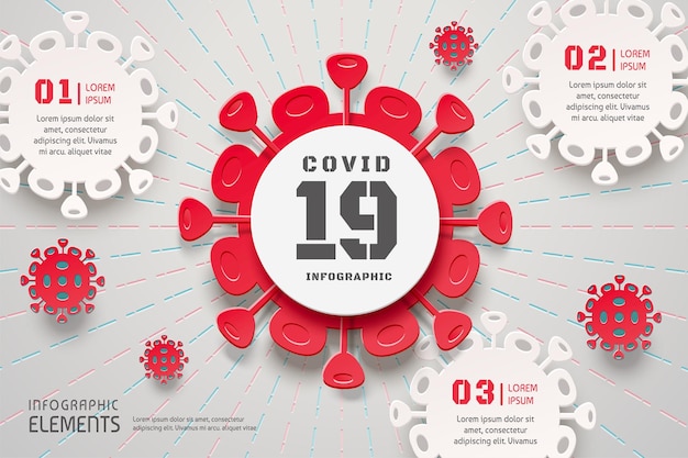 COVID19 infographic template