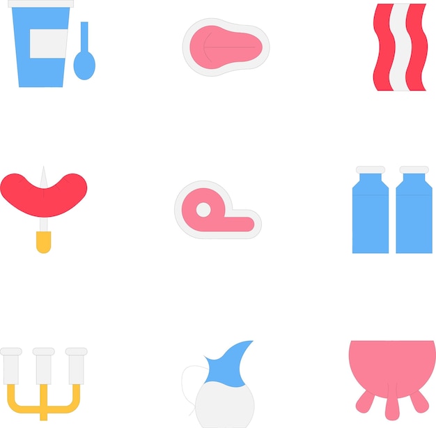 Cow Farm Icons